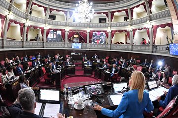El Senado aprobó por unanimidad diez pliegos para cubrir vacantes en departamentos judiciales 