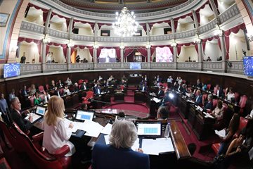 El Senado aprobó por unanimidad ocho pliegos para cubrir vacantes en Departamentos Judiciales