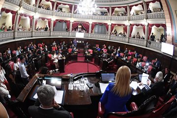 Juraron nuevos senadores bonaerenses y se definieron autoridades en Sesión Preparatoria 